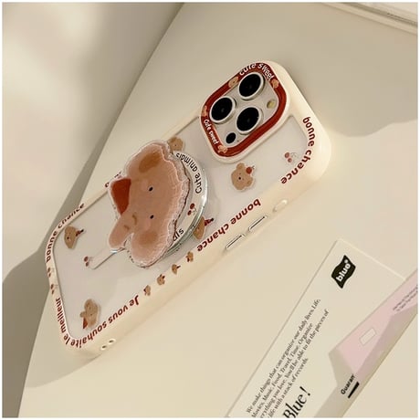 【お取り寄せ商品】iPhoneケース スマホケース iPhone15 iPhone14 くま ゾウ MagSafe L8253
