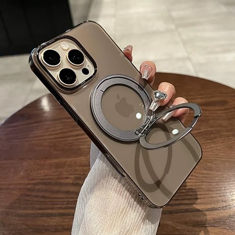【お取り寄せ商品】iPhoneケース スマホケース iPhone16 iPhone15 iPhone14 シンプル クリア ブラック シルバー MagSafe L9476