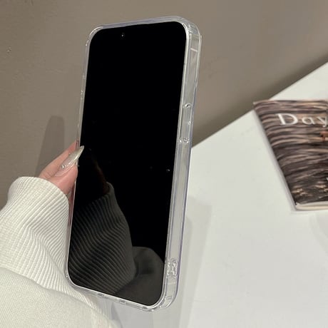 【お取り寄せ商品】iPhoneケース スマホケース iPhone15 iPhone14 フェザーパターン 立体 ハート パールハート ハンドストラップ付き きれいめ 大人かわいい 韓国 L7856