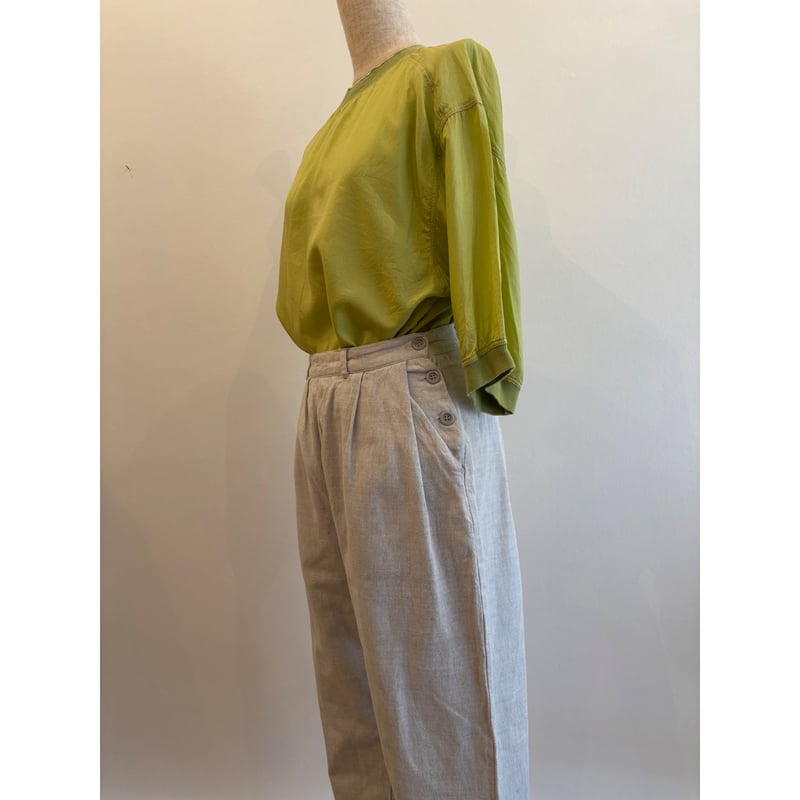acutti iotto cotton pants コットンパンツ / ecru acutti iotto cotton pants コットンパンツ / ecru iotto