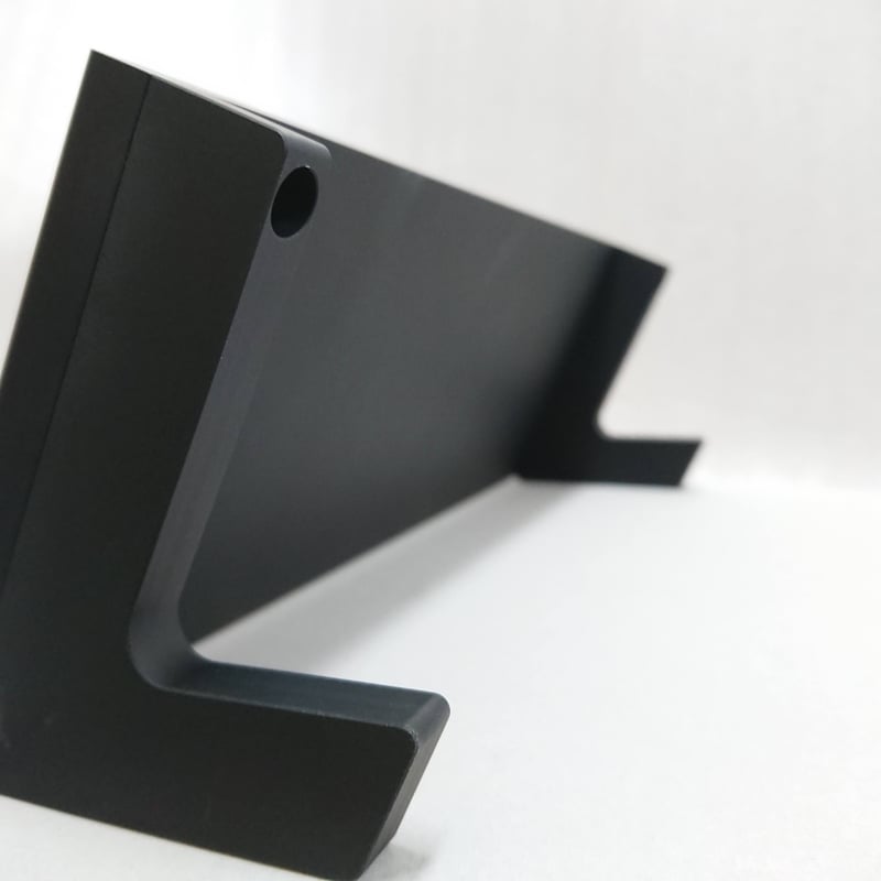 みるプレ[机上札 DESKTOP-TAG] 黒アルマイト | TAG MILLING STORE