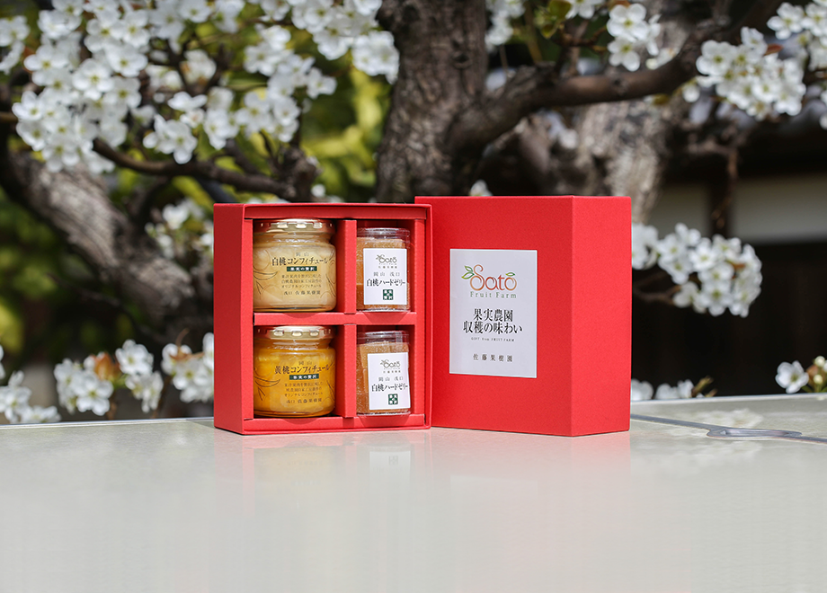 佐藤果樹園 収穫の味わい 桃のデザートセット（1セット以下の注文