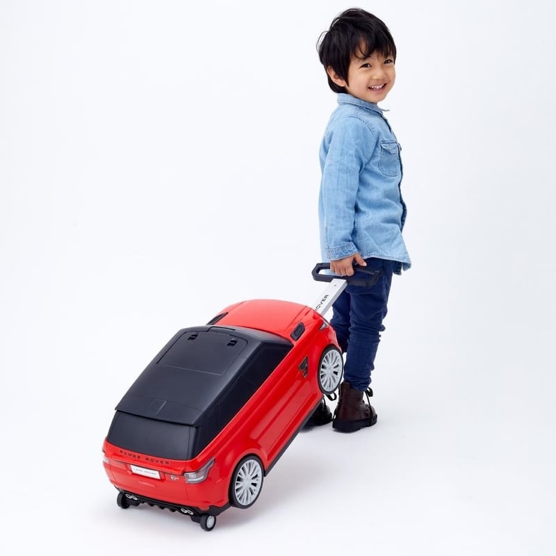 LAND ROVER 車型キャリーカート レッド 乗用レンジローバー キャリーケース | NONAKA WORLD STORE