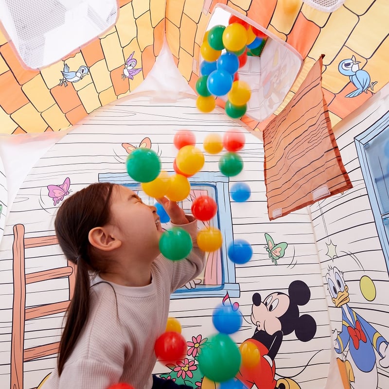 ディズニー ミッキー プレイハウス おままごと 秘密基地