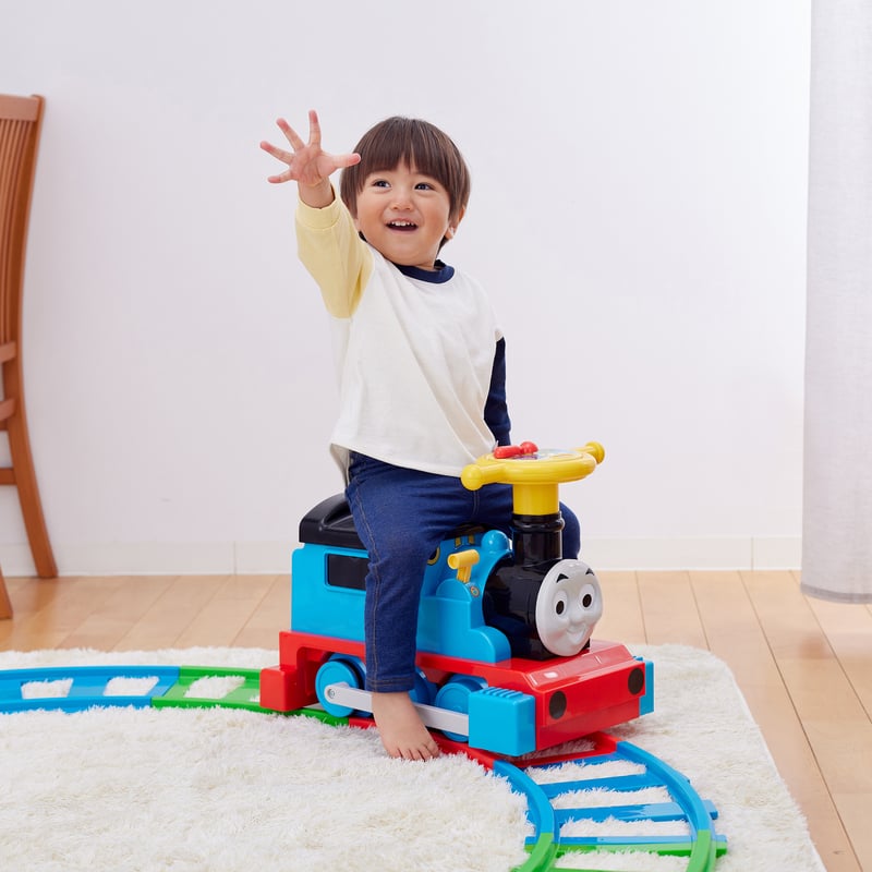 (商談中)きかんしゃトーマスの電動乗用玩具 2台セット 電動乗用きかんしゃトーマス スタンダードセット | NONAKA WORLD STORE