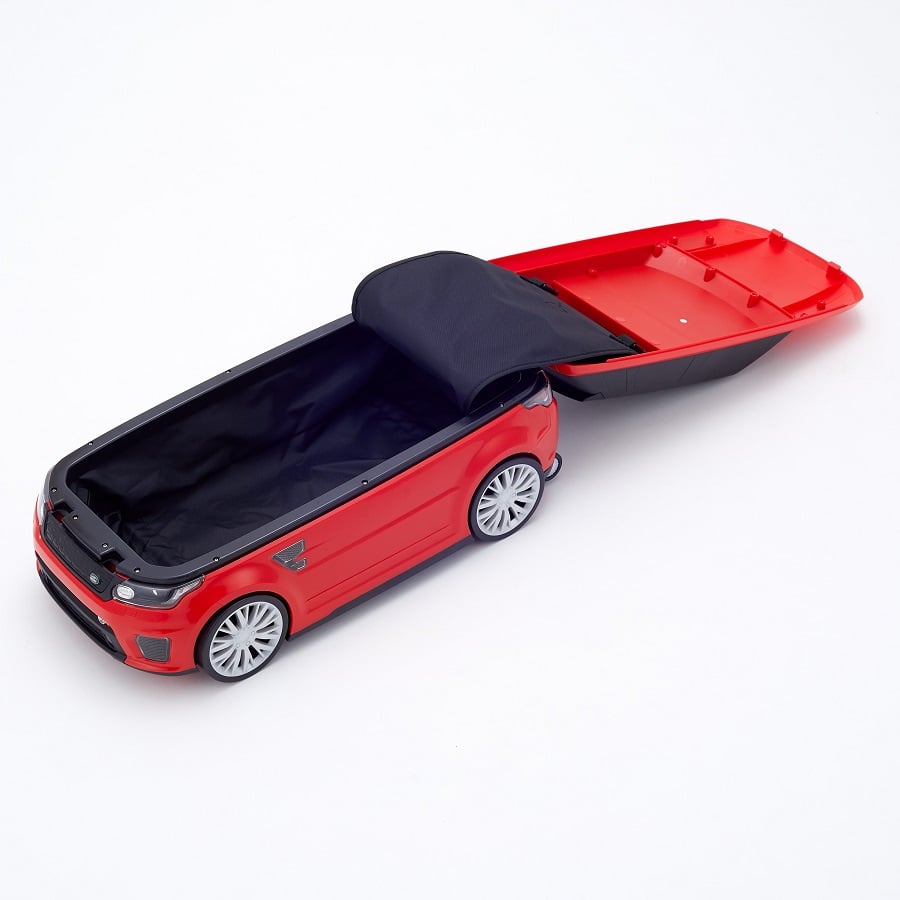 LAND ROVER 車型キャリーカート レッド 乗用レンジローバー キャリーケース | NONAKA WORLD STORE