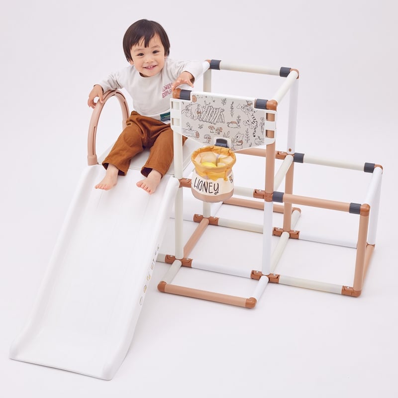 くまのプーさん ハニーポットおりたたみジム2｜ サークルトイズ くまの