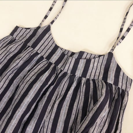 【受注製作】キャミソールワンピース✳︎ストライプ [Made to order] Camisole dress ✳︎ Stripe