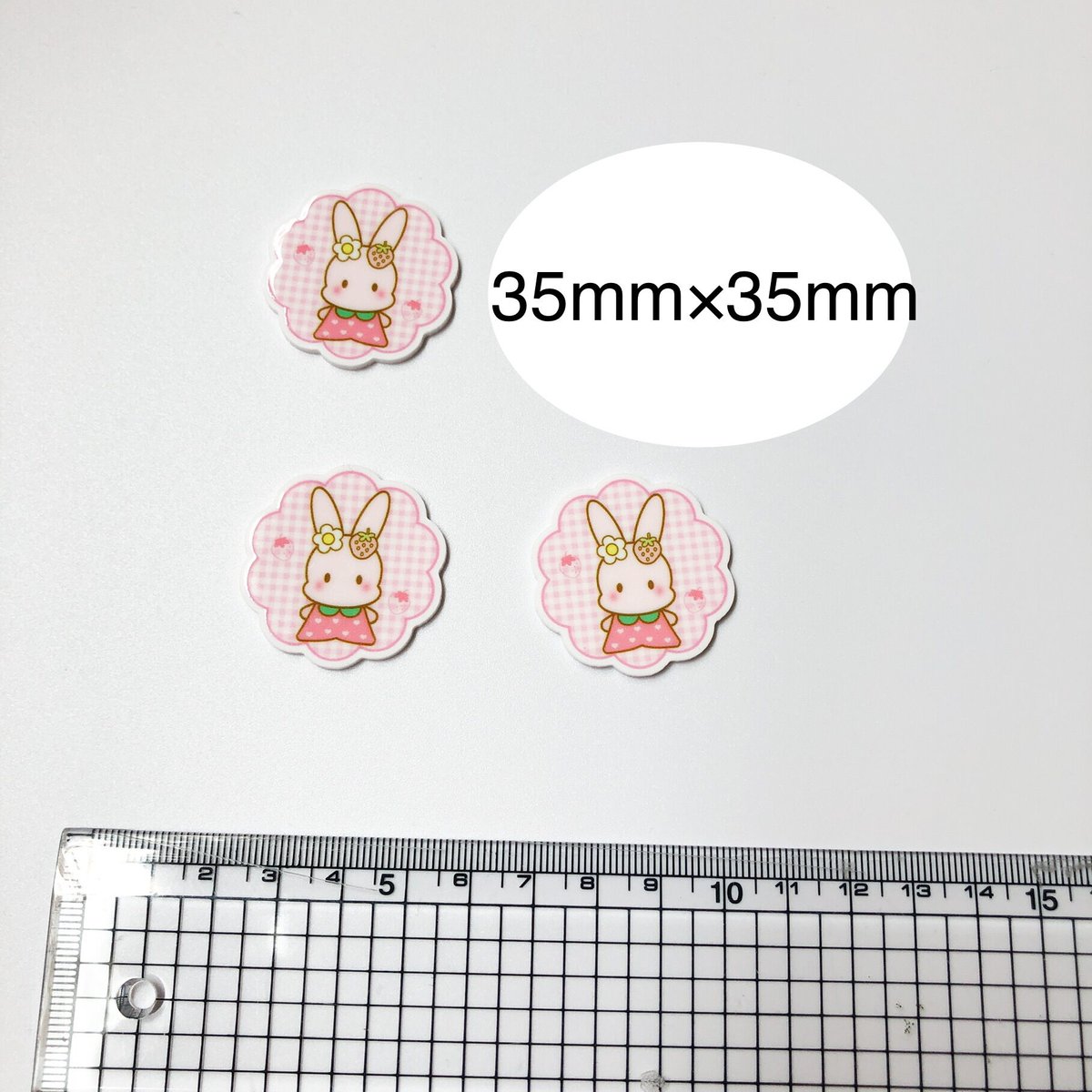 のいちごうさぎのメリーゴーランドリボンセット | のいちごリボン