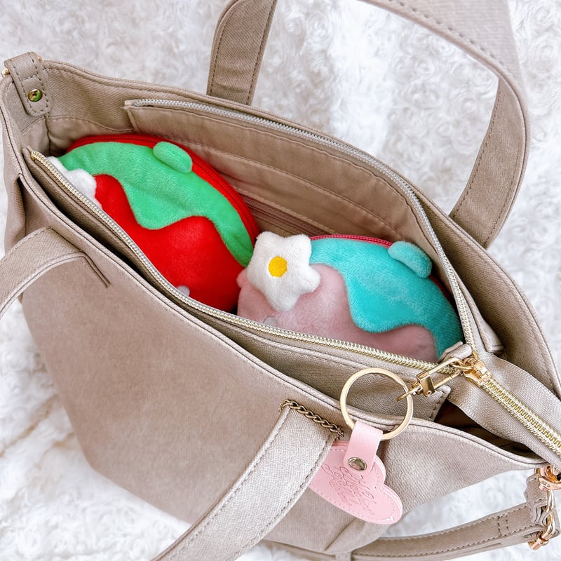 のいちごポシェットピンク | のいちごリボン