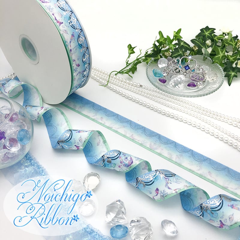 D-2童話シリーズ第2弾 キラキラレースの幻想♪リボン 各2mセット