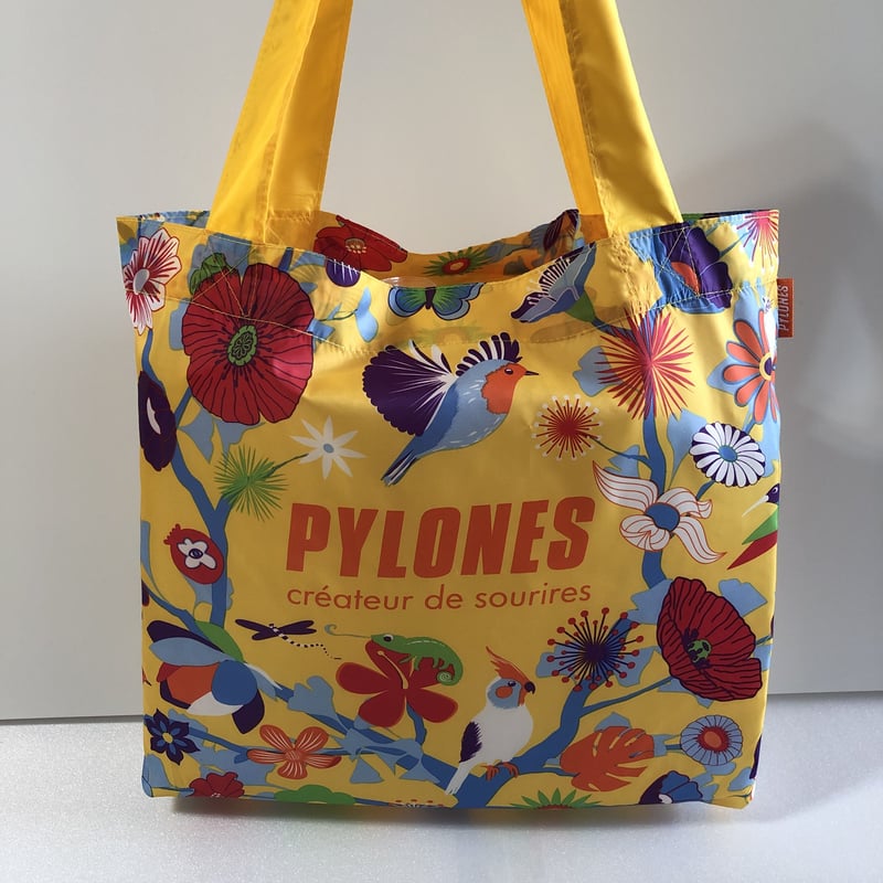 PYLONES ピローヌ エコバッグ イエロー | maison d 