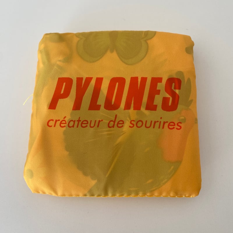 PYLONES ピローヌ エコバッグ イエロー | maison d'eruha STORE