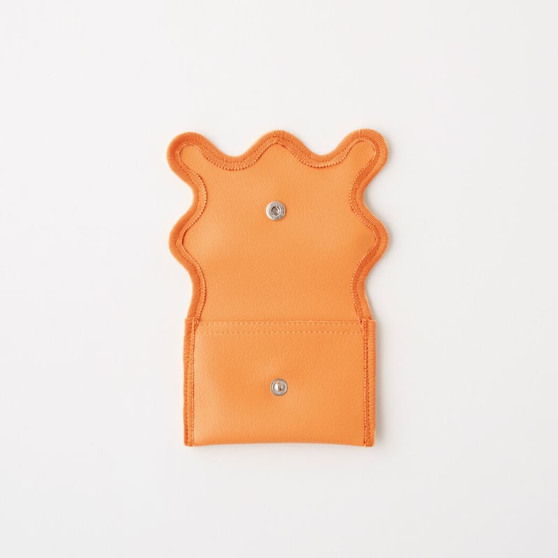 wave mini （leather)【orange】 | norienomoto