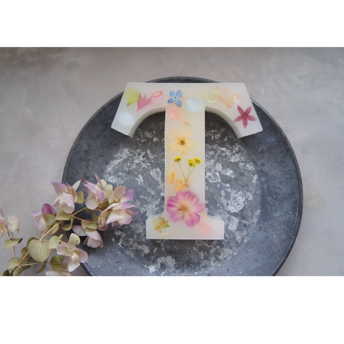 イニシャルキャンドル(1文字) | candle le couer