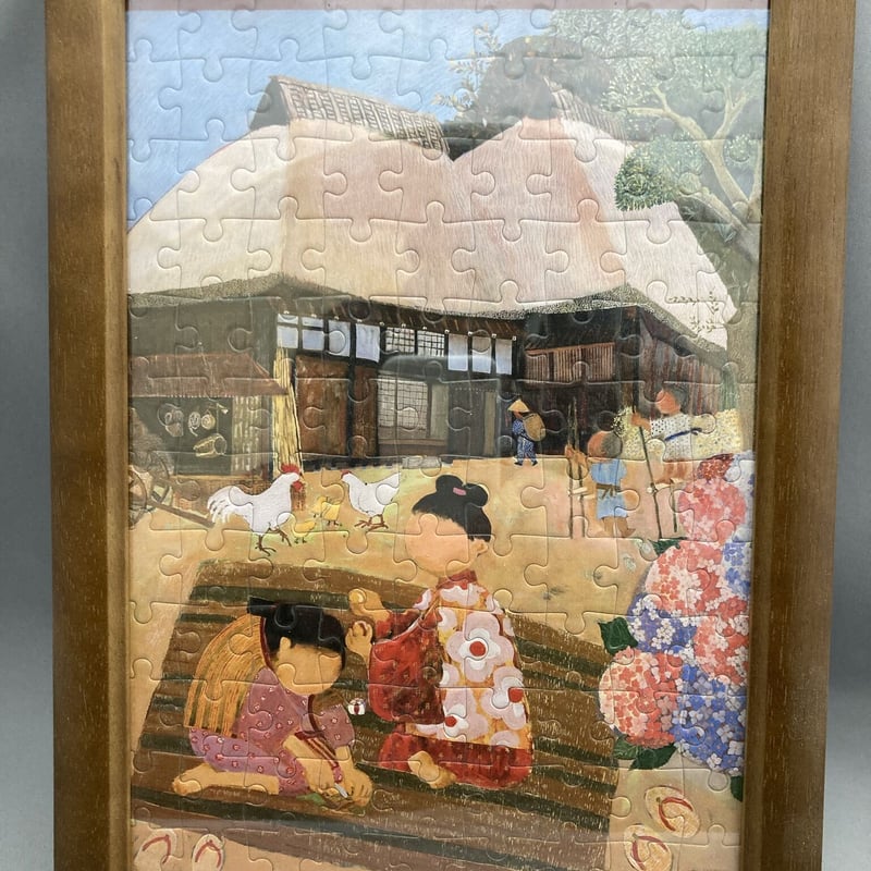 108ピースパズル ｢紫陽花の想い出｣後藤はつの作品オリジナルパズル