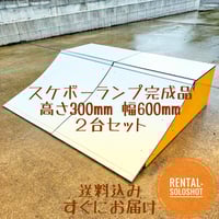 すぐにお届け 送料込 スケボーランプ 組立キット 高さ400mm スケボー すぐにお届け 送料込 スケボーランプ 組立キット 高さ400mm
