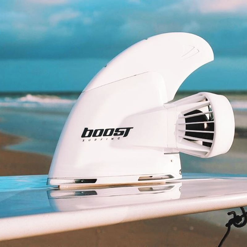 新品未開封 電動フィン ブーストフィン boostfin 白 FCSアダプタ付き  