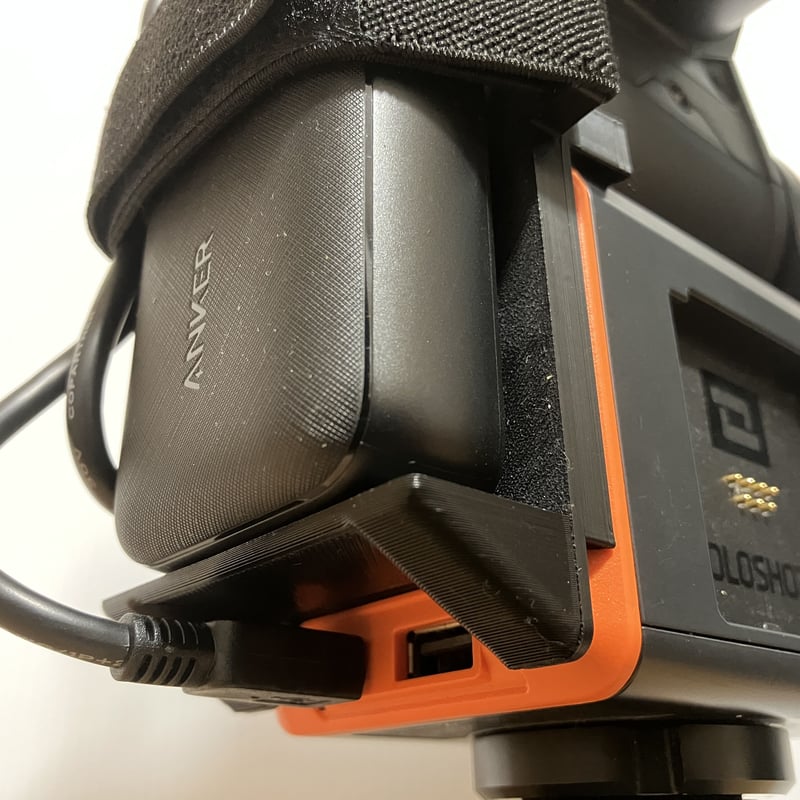 長時間撮影可能 ソロショット3 3+モバイルバッテリーホルダー 長時間撮影可能 ソロショット3 3+モバイルバッテリーホルダー