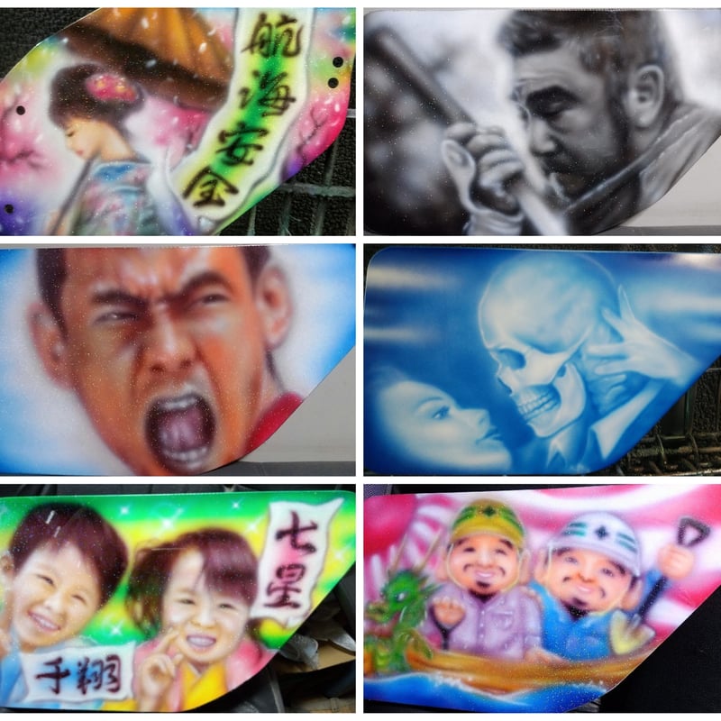 イメージ画像　安全窓 安全窓☆受注制作 全国送料無料 | エアブラシ平山