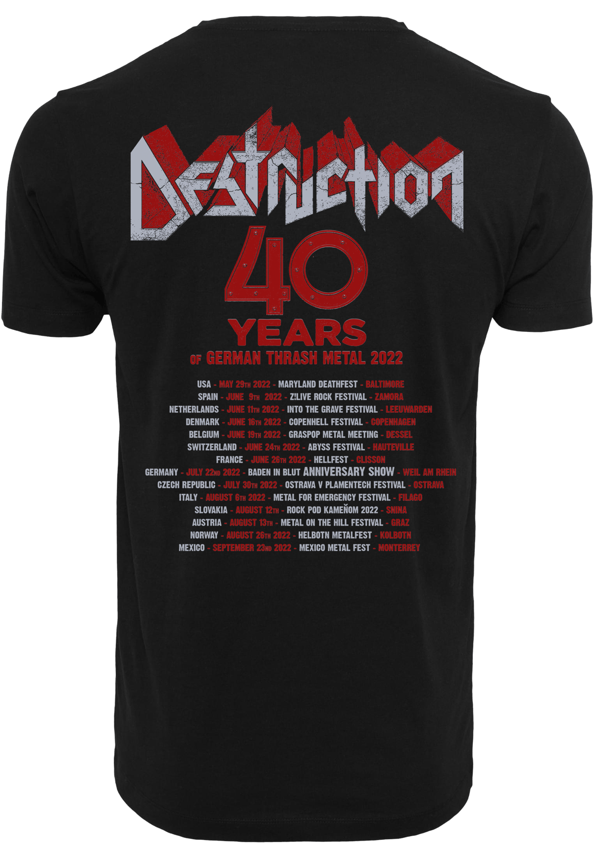 DESTRUCTION 40 YEARS OF GERMAN THRASH METAL -EX