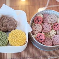 お月見限定 わんちゃん用月餅(Geppei)と今月のクッキー缶セット