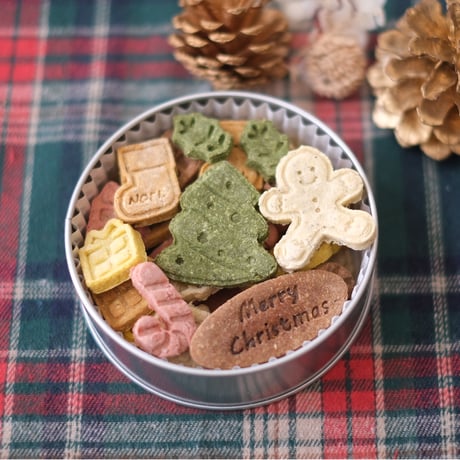 Xmasクッキー缶 2缶入り