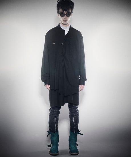 7月納品予定　25AW MOSHED LAYERED SHIRT