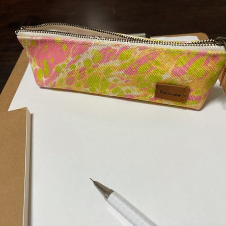 マーブルペンケース