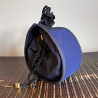 デニムバッグmadoca blacknavy