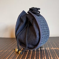 デニムバッグmadoca navy
