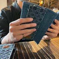 デニムブックカバー