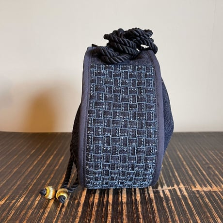 デニムバッグmadoca navy