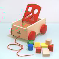 Nic/ニック社　N車付きポストボックス・赤