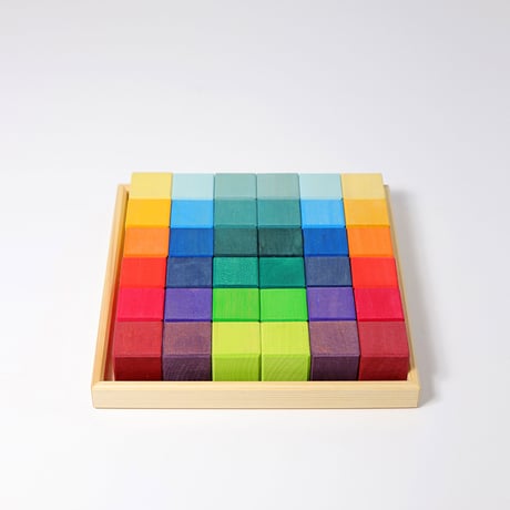 サ*ン様 にじのカウンティングブロック・小 CATEGORY グリムス社 | Toy-Toy ONLINESHOP