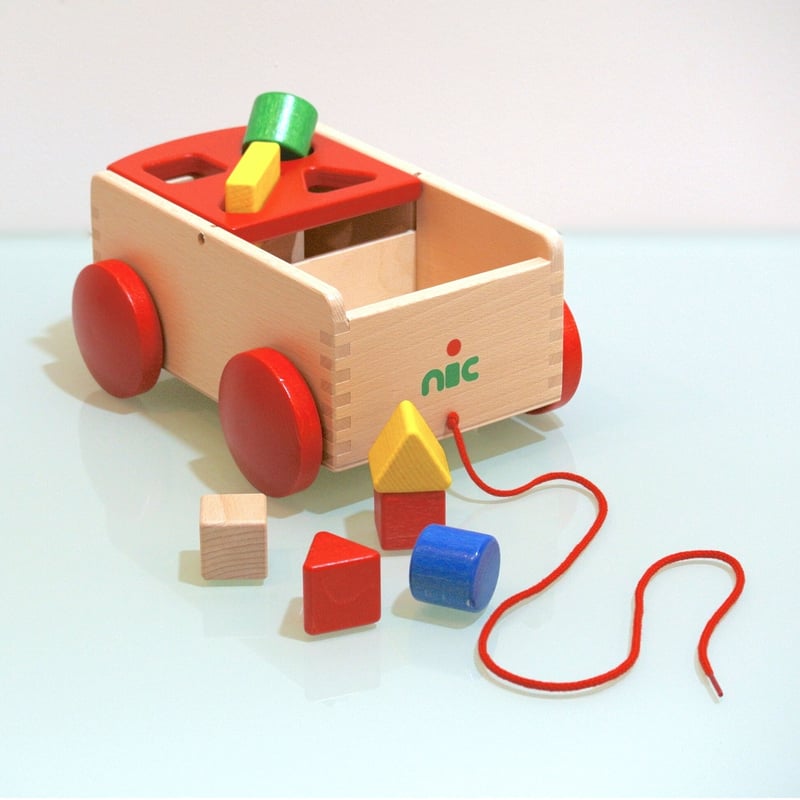 Nic/ニック社 N車付きポストボックス・赤 | Toy-Toy ONLINESHOP