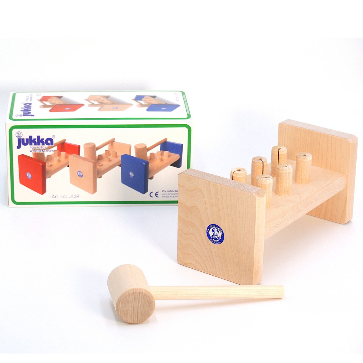 Jussila(Jukka)/ユシラ社 Jハンマートイ白木 | Toy-Toy ONLINESHOP