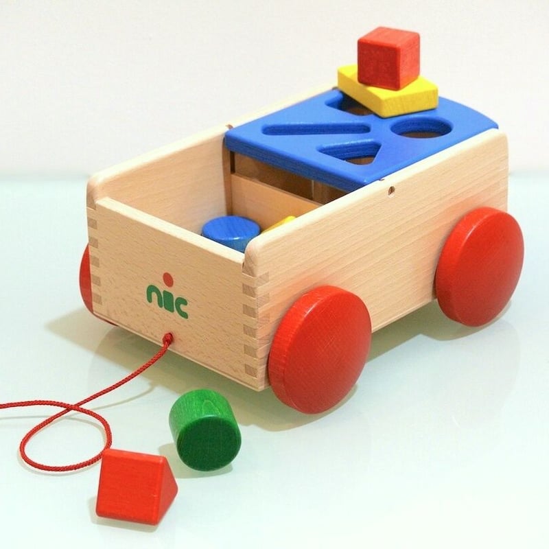 Nic/ニック社 N車付きポストボックス・青 | Toy-Toy ONLINESHOP