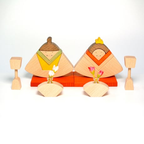 WOODWORKキッコロ　お雛さま