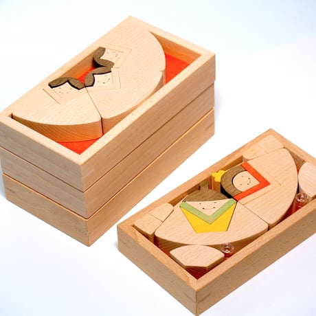 WOODWORKキッコロ　お雛さま・三人官女• 五人囃子　セット　2026年度　ご予約受付中