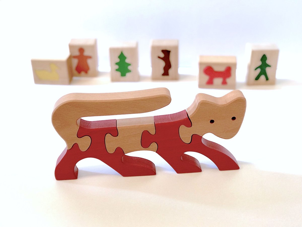 VITALI動物パズルねこ | Toy-Toy ONLINESHOP