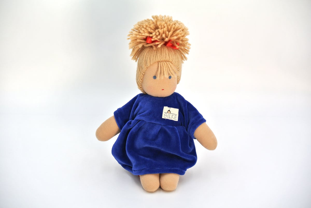 シルケ人形 ロッテちゃん・青 | Toy-Toy ONLINESHOP