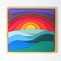 GRIMM’S/グリムス社　ビルディングブロックランドスケープ / 創造的なパズルの風景 Creative Puzzle Landscape