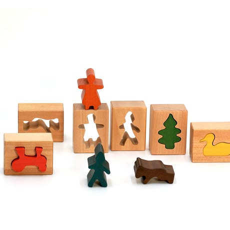 DECOR/デコア社　はめ絵(小)6P