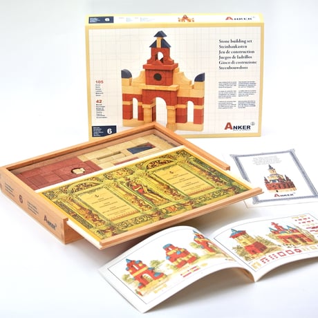 ANKER/アンカー社　アンカー積木 No.6 (105ピース)