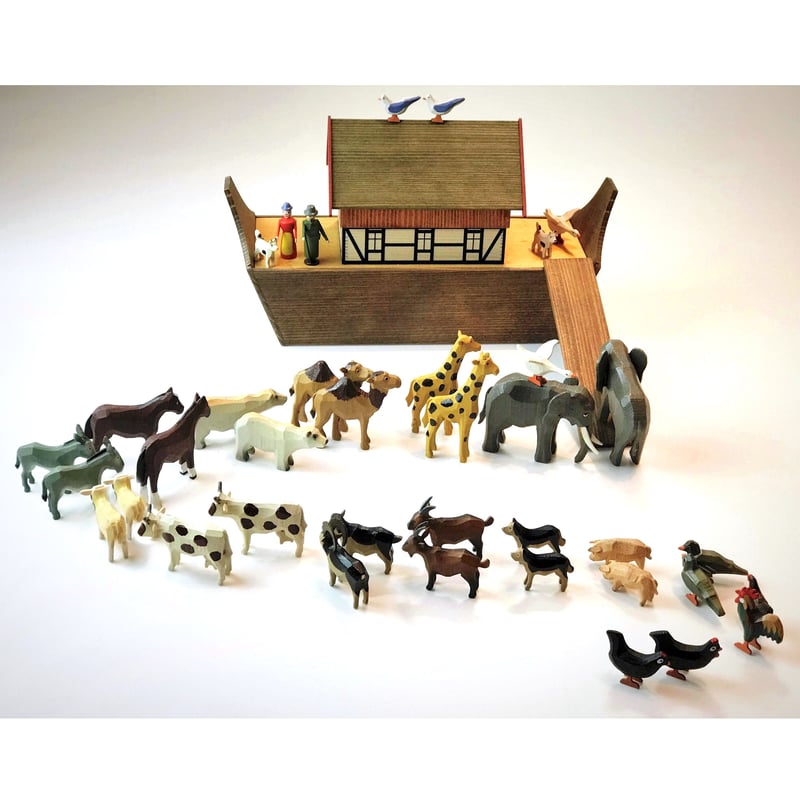 エナメルブローチ  ノアの方舟 Werner/ヴェルナー Wノアの方舟 | Toy-Toy ONLINESHOP