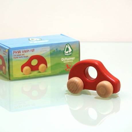 Keller/ケラー社　PKW（ペーカーヴェー）ミニ　白木＆赤セット