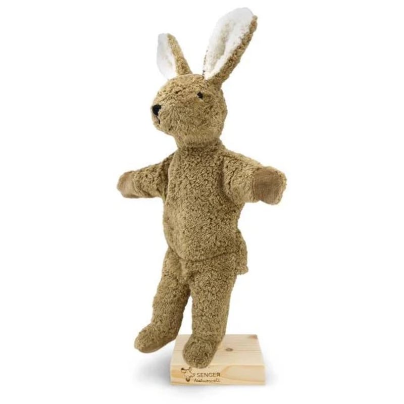 ラトビア　ハンドメイドパペット　うさぎさん SENGER ゼンガー / Hand Puppet Rabbit ハンドパペットラビット |