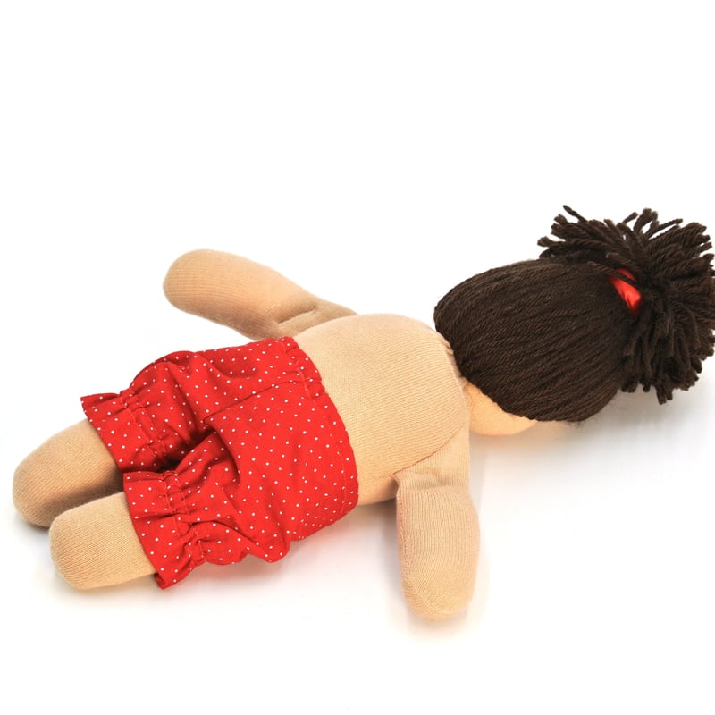 シルケ人形 ロッテちゃん・赤 | Toy-Toy ONLINESHOP