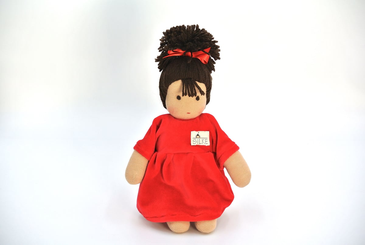 シルケ人形 ロッテちゃん・赤 | Toy-Toy ONLINESHOP